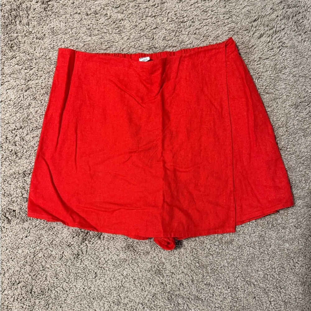 Old Navy Vibrant Coral Women's Skort